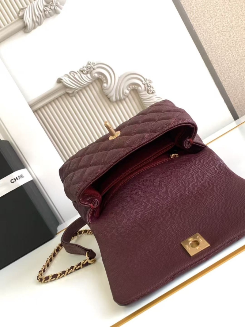 Ch**el top handle bags